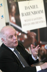 Daniel Barenboim Pressekonferenz, Madrid
