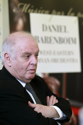 Daniel Barenboim Pressekonferenz, Madrid
