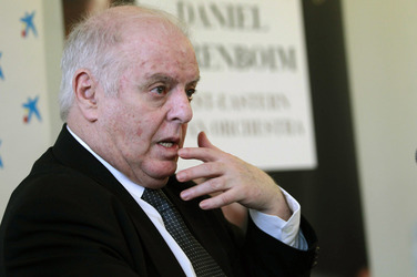 Daniel Barenboim Pressekonferenz, Madrid