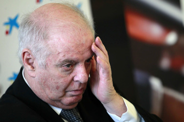 Daniel Barenboim Pressekonferenz, Madrid