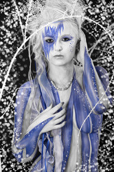 Eiskönigin / Ice Queen Body Painting