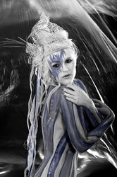 Eiskönigin / Ice Queen Body Painting