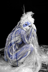 Eiskönigin / Ice Queen Body Painting
