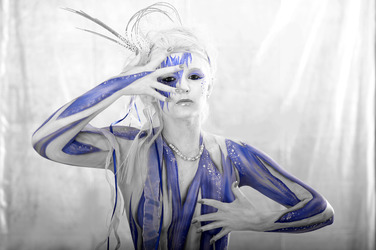 Eiskönigin / Ice Queen Body Painting