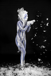 Eiskönigin / Ice Queen Body Painting