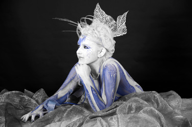 Eiskönigin / Ice Queen Body Painting