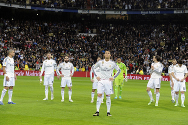 Copa del Rey Match Atletico Madrid vs. Real Madrid, Madrid