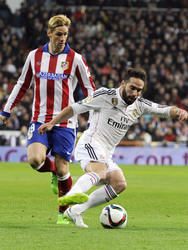Copa del Rey Match Atletico Madrid vs. Real Madrid, Madrid