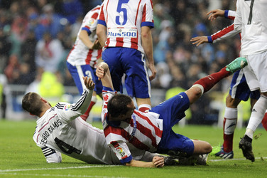 Copa del Rey Match Atletico Madrid vs. Real Madrid, Madrid