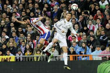 Copa del Rey Match Atletico Madrid vs. Real Madrid, Madrid