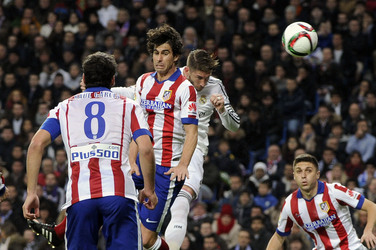 Copa del Rey Match Atletico Madrid vs. Real Madrid, Madrid