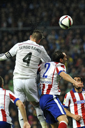 Copa del Rey Match Atletico Madrid vs. Real Madrid, Madrid