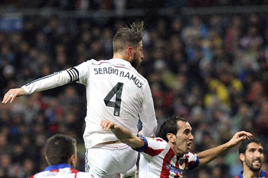 Copa del Rey Match Atletico Madrid vs. Real Madrid, Madrid