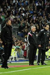 Copa del Rey Match Atletico Madrid vs. Real Madrid, Madrid