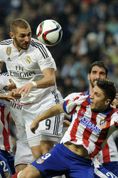 Copa del Rey Match Atletico Madrid vs. Real Madrid, Madrid