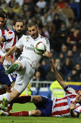 Copa del Rey Match Atletico Madrid vs. Real Madrid, Madrid