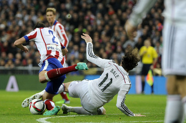 Copa del Rey Match Atletico Madrid vs. Real Madrid, Madrid