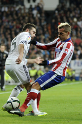 Copa del Rey Match Atletico Madrid vs. Real Madrid, Madrid