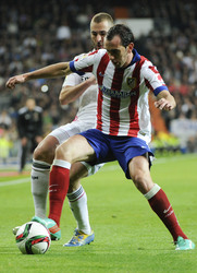 Copa del Rey Match Atletico Madrid vs. Real Madrid, Madrid