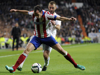 Copa del Rey Match Atletico Madrid vs. Real Madrid, Madrid