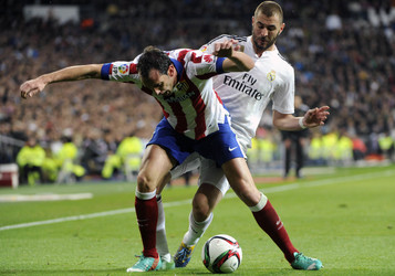 Copa del Rey Match Atletico Madrid vs. Real Madrid, Madrid