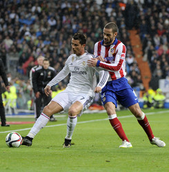 Copa del Rey Match Atletico Madrid vs. Real Madrid, Madrid