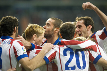 Copa del Rey Match Atletico Madrid vs. Real Madrid, Madrid