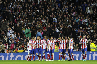 Copa del Rey Match Atletico Madrid vs. Real Madrid, Madrid