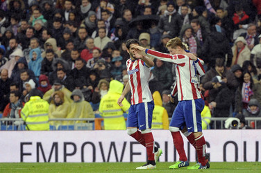 Copa del Rey Match Atletico Madrid vs. Real Madrid, Madrid