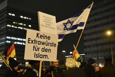 Bärgida Demonstration in Berlin