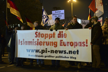 Bärgida Demonstration in Berlin