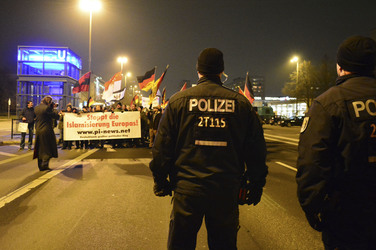 Bärgida Demonstration in Berlin