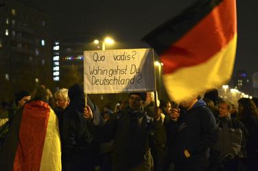 Bärgida Demonstration in Berlin