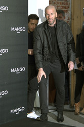 Zinédine Zidane Präsentation als Mango Man, Madrid