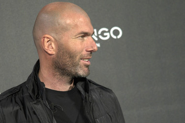 Zinédine Zidane Präsentation als Mango Man, Madrid