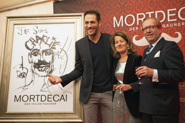 'Mortdecai - Der Teilzeitgauner' Charity Auktion, München