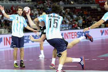 Handball WM-Match Deutschland gegen Argentinien, Daho