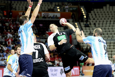 Handball WM-Match Deutschland gegen Argentinien, Daho