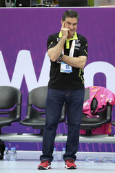 Handball WM-Match Spanien gegen Slowenien, Daho
