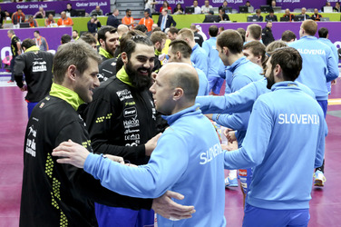 Handball WM-Match Spanien gegen Slowenien, Daho