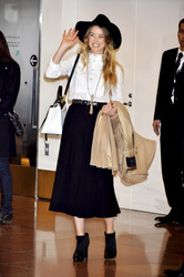 Ankunft von Johnny Depp und Amber Heard in Tokio