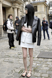 Street Style at Lanvin Men's Wear Fashion Show, Haute Couture Fashion Week Paris