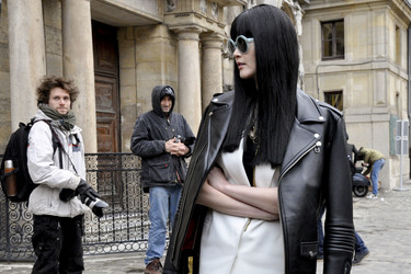 Street Style at Lanvin Men's Wear Fashion Show, Haute Couture Fashion Week Paris