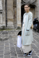 Street Style at Lanvin Men's Wear Fashion Show, Haute Couture Fashion Week Paris
