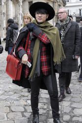 Street Style at Lanvin Men's Wear Fashion Show, Haute Couture Fashion Week Paris