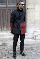Street Style at Lanvin Men's Wear Fashion Show, Haute Couture Fashion Week Paris