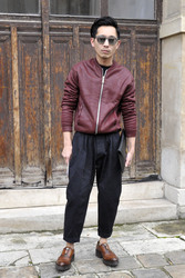 Street Style at Lanvin Men's Wear Fashion Show, Haute Couture Fashion Week Paris