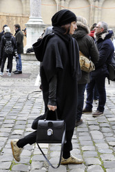 Street Style at Lanvin Men's Wear Fashion Show, Haute Couture Fashion Week Paris