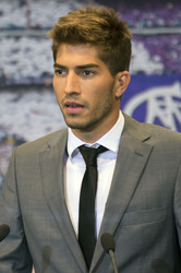 Präsentation von Lucas Silva als neuer Spieler von Real Madrid