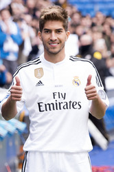 Präsentation von Lucas Silva als neuer Spieler von Real Madrid
